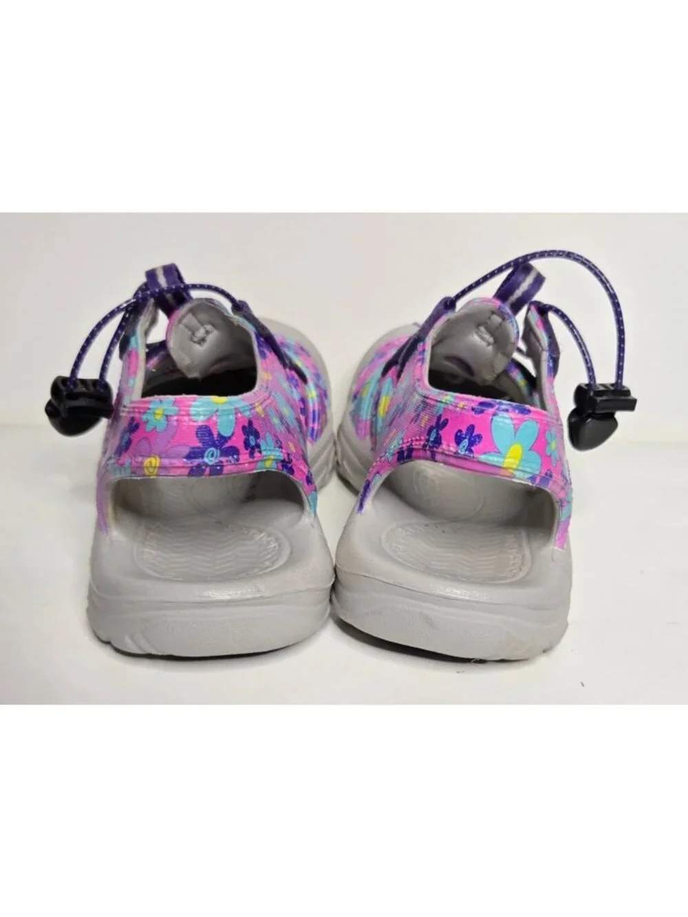 Youth Keen Seacamp II CNX Waterproof Lightweight Sandals Purple Floral Size 1